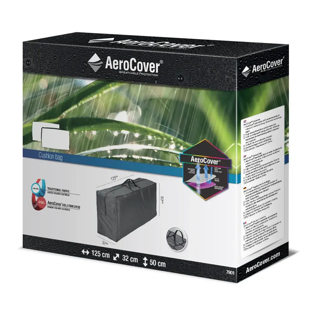 Aerocover Kussentas 125x32x50 Cm 3 Aerocover Kussentas 125x32x50 Cm