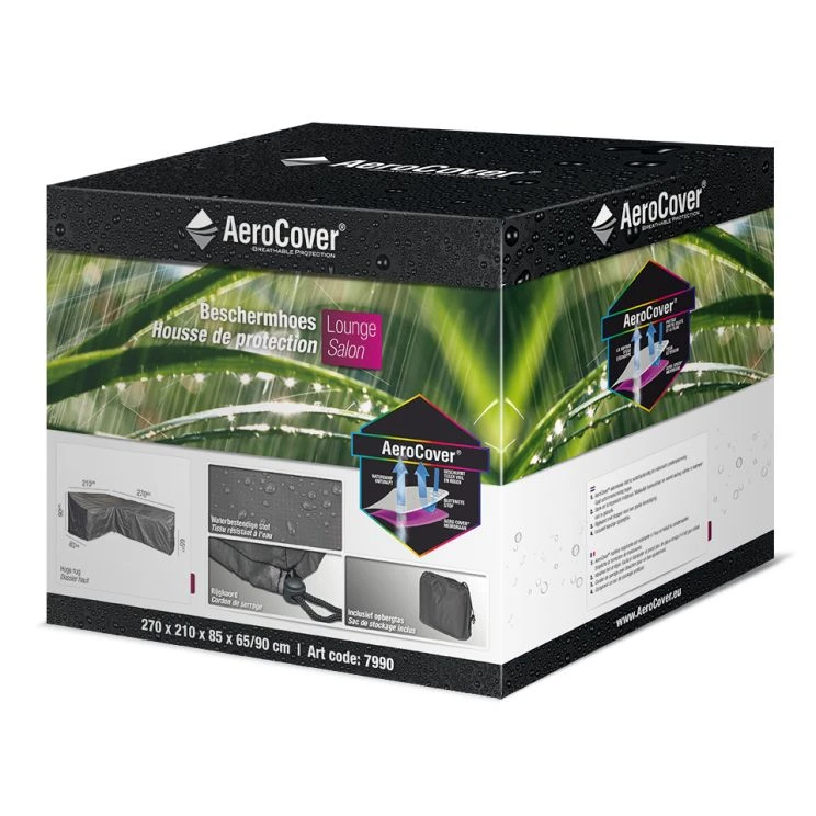 Aerocover Lounge Cover L Left 270x210x90 Cm 3 Aerocover Lounge Cover L Left 270x210x90 Cm