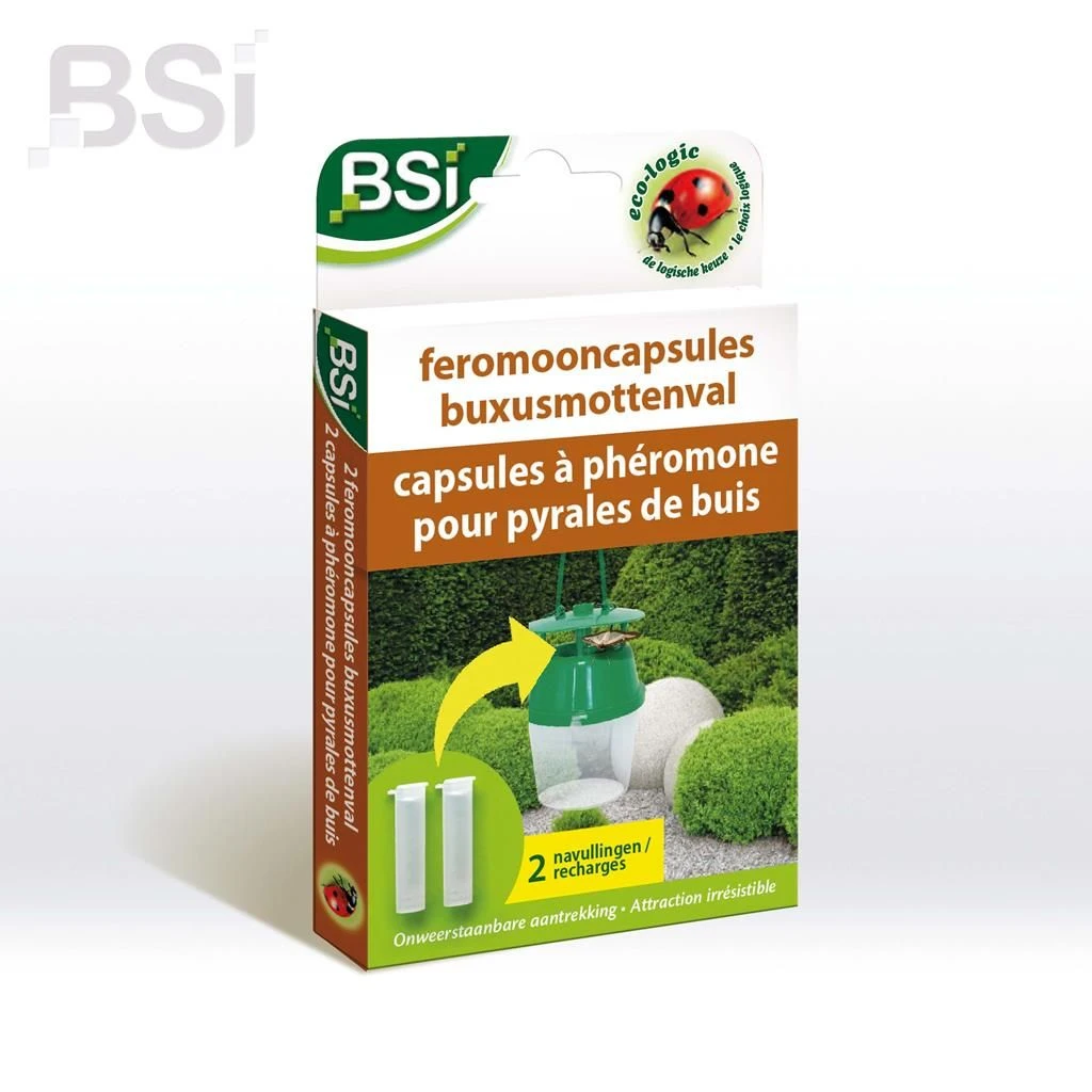 BSI Feromooncaps Buxusmottenval Navulling 3 BSI Feromooncaps Buxusmottenval Navulling