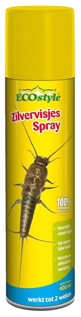 Ecostyle Zilvervisjes Spray 400ml 3 Ecostyle Zilvervisjes Spray 400ml