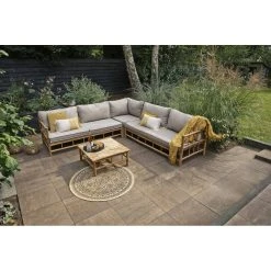 Exotan Bamboo Lounge Hoekset -TuinOaseExpert exotan bamboo lounge hoekset 1613588211 3 l