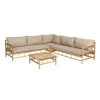 Exotan Bamboo Lounge Hoekset -TuinOaseExpert exotan bamboo lounge hoekset 1613588211 l