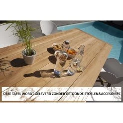 Exotan Stella Tafel 160 X 90 Cm Teak FSC -TuinOaseExpert exotan stella tafel 160 x 90 cm teak fsc l