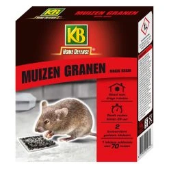 KB Muizen Granen Zwart Magik Grain 2 Stuks
