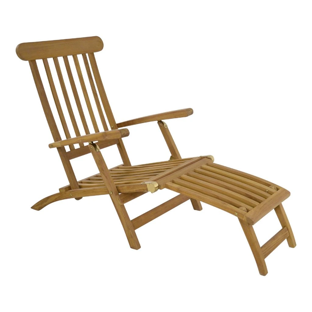 Lesli Deckchair Teak Verstelbaar 3 Lesli Deckchair Teak Verstelbaar