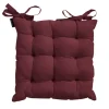 Madison Zitkussen Toscane Panama Bordeaux 46 X 46
