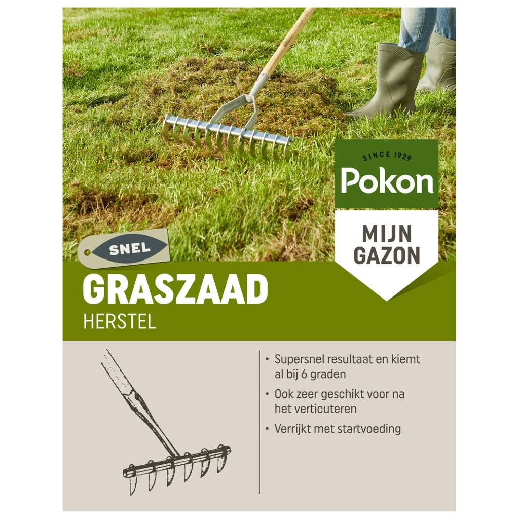Pokon Graszaad Herstel 1 Kg 3 Pokon Graszaad Herstel 1 Kg