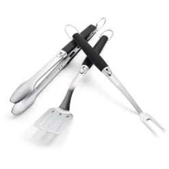 Weber Gereedschapset Rvs Zwart 3-delig