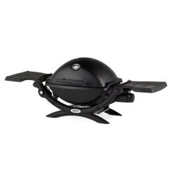 Weber Q1200 Black + Werkblad + Thermometer